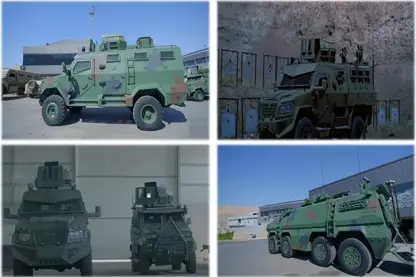 Kürdistan Bölgesi’nden tarihi adım: İlk yerli zırhlı araç üretildi