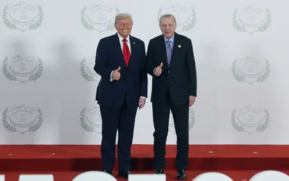 Trump, Gazze Zirvesi’nde Erdoğan’ı övdü