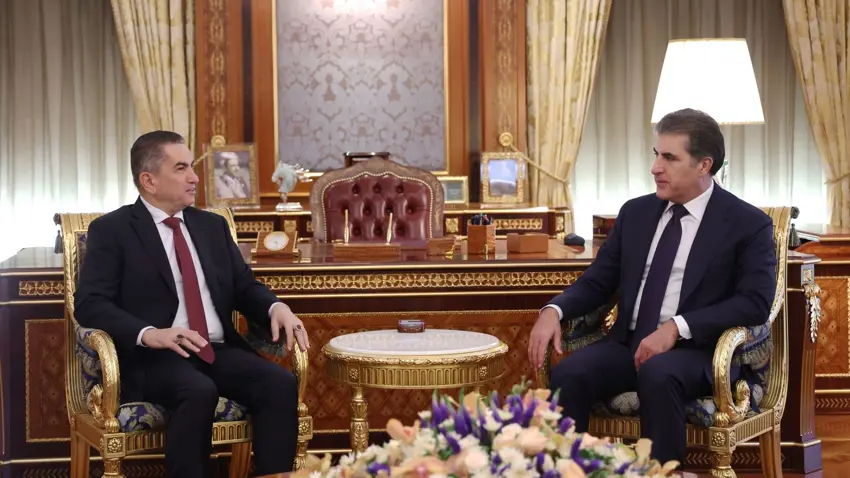 Neçirvan Barzani, Bedil Koalisyonu liderini kabul etti 
