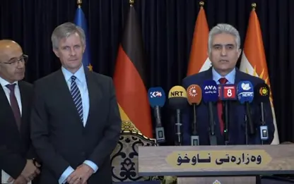 Herêma Kurdistanê bi Rêxistina GIZ a Almanî re peymana koçberiyê îmze kir