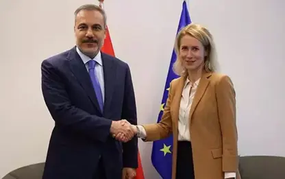 Hakan Fidan, Kallas ile bir araya geldi
