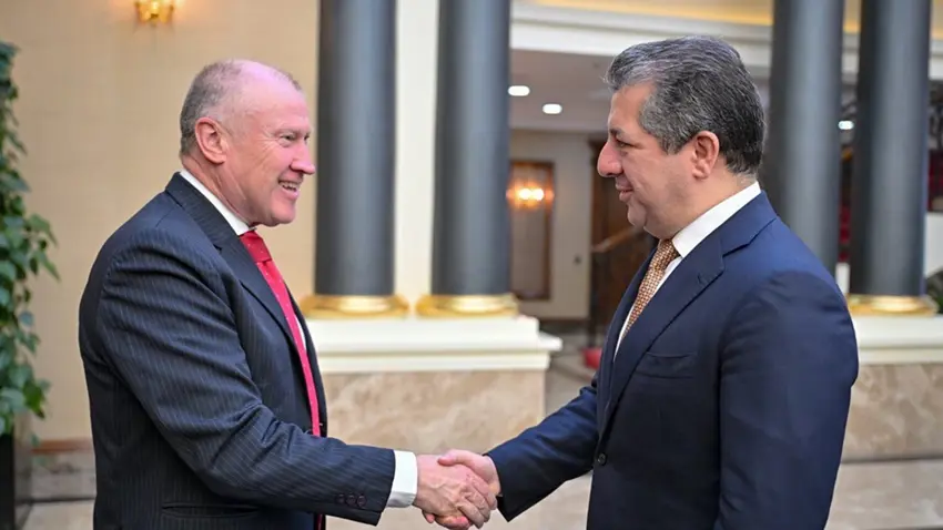 Mesrur Barzani, Avustralya'nın Irak Büyükelçisi ile görüştü