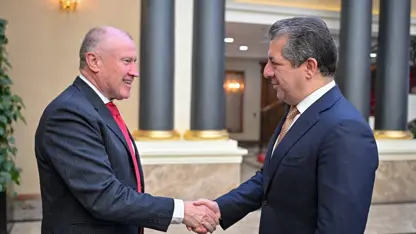 Mesrur Barzani, Avustralya'nın Irak Büyükelçisi ile görüştü