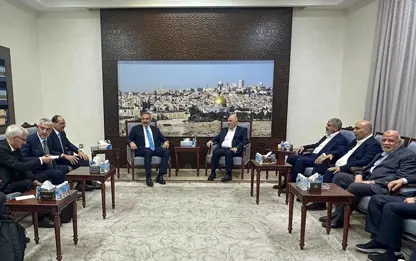 Fidan ve Kalın, Hamas dostlarıyla bir araya geldi