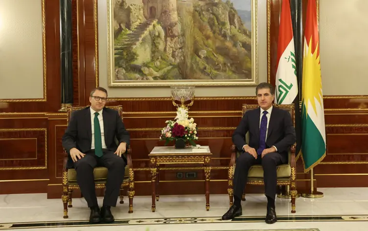 Neçirvan Barzani, Türkiye’nin Bağdat Büyükelçisi ile görüştü