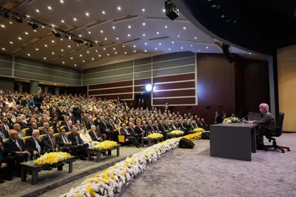 سەرۆک بارزانی لەگەڵ بەشێک لە هەولێرییەکان کۆبووەوە