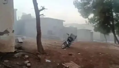 شەر و پێکدادان لە دەوروبەری کەمپی "فیرقەی غورەبا" لە لادێکانی ئیدلب بەردەوامە
