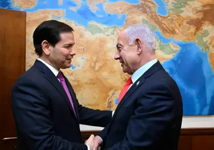 Rubio û Netanyahu bi xweşbînî li agirbesa Xezzayê dinêrin