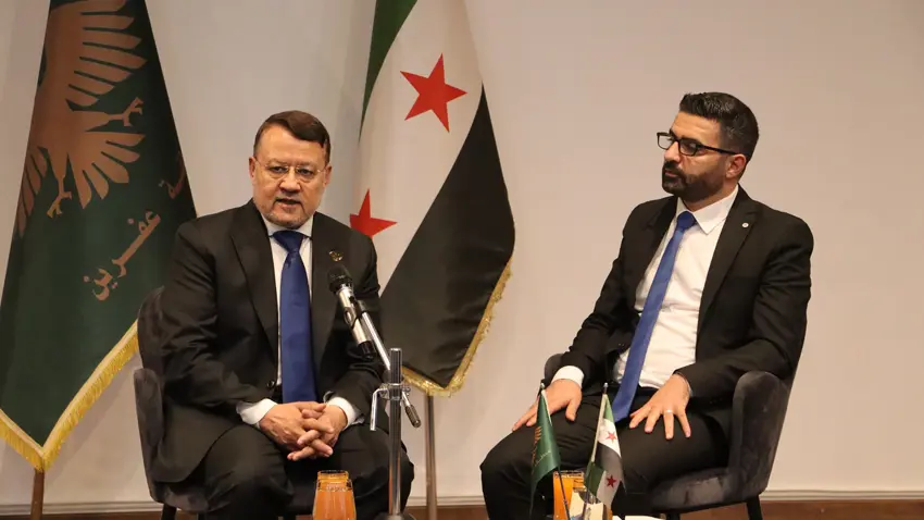 Şêwirmendê Ehmed Şera serdana Efrînê kir