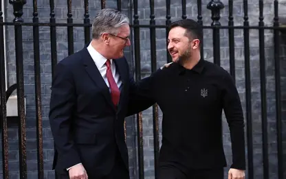 Zelenski, Londra’da Başbakan Starmer ile görüştü