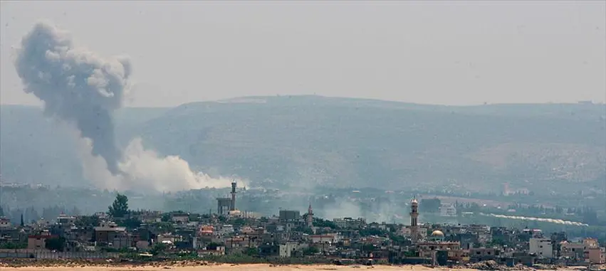 İsrail’da Lübnan’a hava saldırısı!