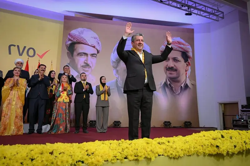 دەقی ووتاری مەسروور بارزانی لە ئاهەنگی بانگەشەی لیستی 275ی بازنەکانی کەرکووک، گەرمیان، بەغدا و دیالە