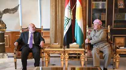 Serok Barzanî serxweşî li Heyder Ebadî kir