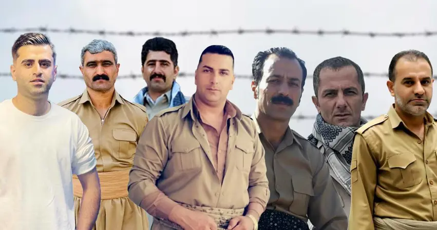 چالاکێکی سیاسی کورد سزای سێدارە و شەش کەسی دیکە سزای شەست ساڵ بەندکرانیان بەسەردا سەپێندرا