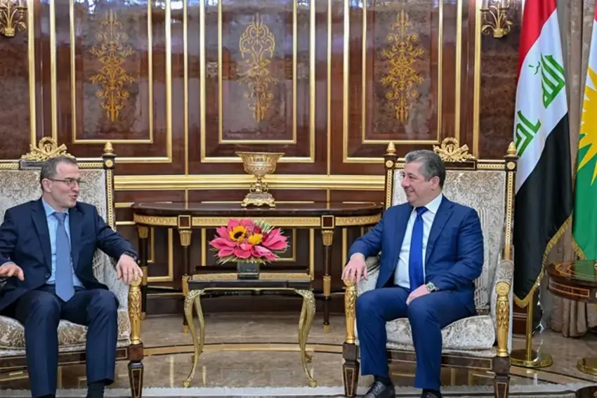 Mesrûr Barzanî û Balyozê Rûsyayê pêşhatên herêmê û hilbijartinên Iraqê gotûbêj kirin