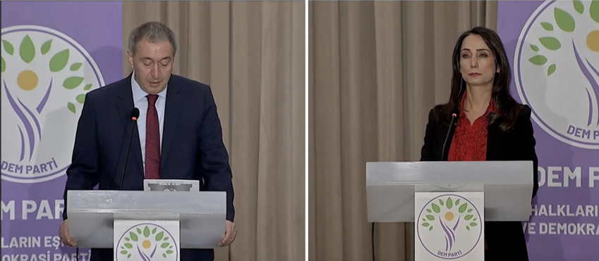 PKK'nin Türkiye'den çekilme kararı sonrası DEM Parti'den ilk açıklama