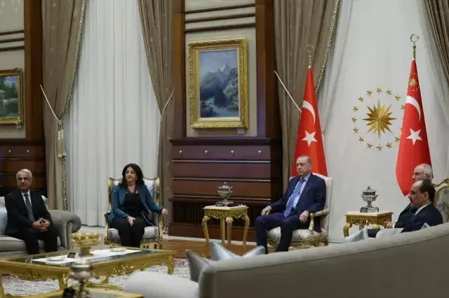DEM Partî piştî hevdîtina bi Erdoğan re daxwuyanî da