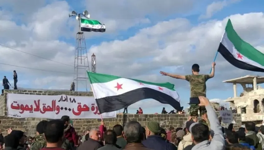 Hemwelatiyên Sûriyê li dijî Iraqê xwepêsandan kirin