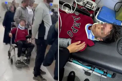 Li Erzeromê dema xwendevan ji dibistanê derdiketin, hev perçixandin: 21 birîndar