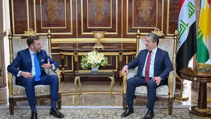 Mesrur Barzani, İtalya'nın Irak Büyükelçisi ile görüştü