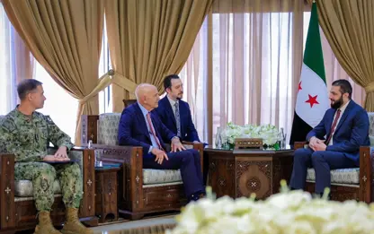 ŞAM’DA KRİTİK GÖRÜŞME- Şara; Barrack ve Cooper ile görüştü