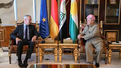 Mesud Barzani, Almanya’nın yeni Irak Büyükelçisi ile görüştü