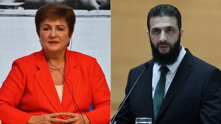 Colani, Washington'da IMF Başkanı ile bir araya geldi