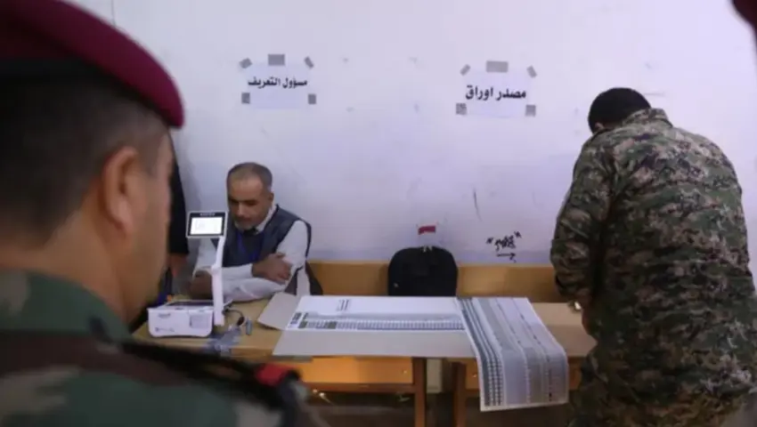 Ji sedî sed ji Pasavanên Parlamentoya Iraqê deng dan