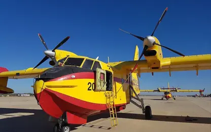 Türkiye’ye ait uçak düştü, pilot hayatını kaybetti