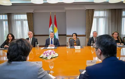 Mesrur Barzani, İngiltere'nin Irak Büyükelçisi ile görüştü