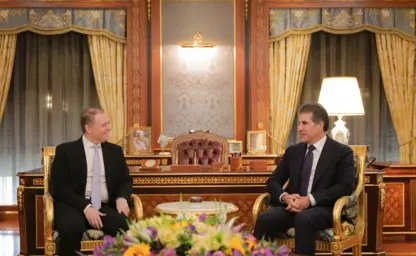 سه‌رۆكی ھەرێمی کوردستان، پێشوازی له‌ کونسووڵی گشتی نوێی هه‌نگاریا كرد‌