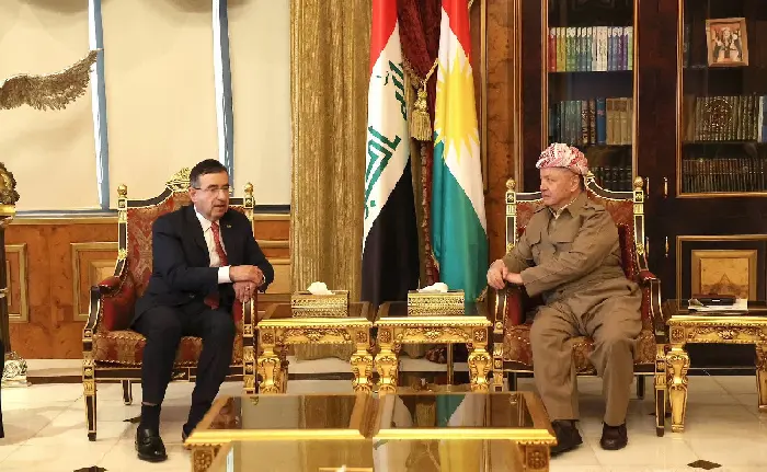 سەرۆک بارزانی پێشوازی لە کونسووڵی گشتی نوێی شانشینی ئۆردون کرد