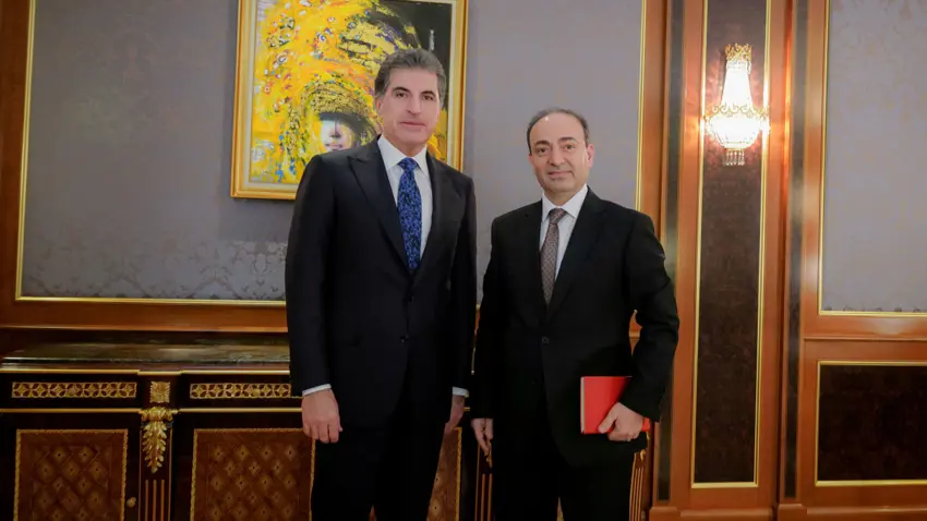 Nêçîrvan Barzanî û Osman Baydemîr pêvajoya astiyê gotûbêj kir