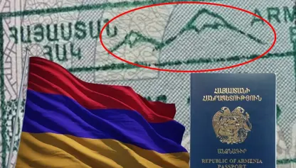 Ermenistanê sembola Çiyayê Agirî ji ser mohra pasaportan rakir
