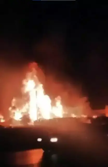 Li bajarê Şîraz a Îranê di tesîsa tijekirina LPGê de teqîn çêbû: 9 birîndar