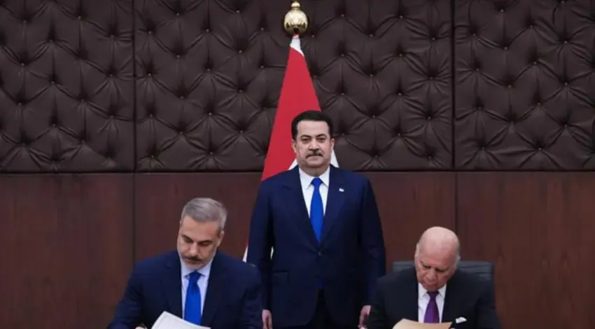 Peymana dîrokî ya "avê" di navbera Bexda û Enqereyê de hat îmzekirin