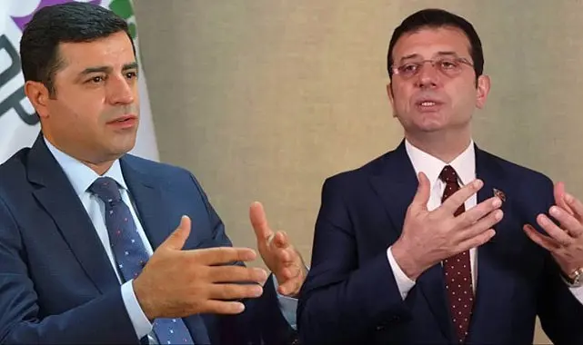 İmamoğlu’ndan Demirtaş çıkışı: Neden tahliye edilmiyor?
