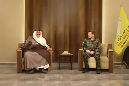 Mezlûm Ebdî û serokê esîra Semeran civiyan 