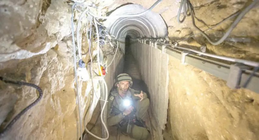 توونێلی نوێ بۆ ڕاگرتنی زیندانیان لە ناوچەی ڕەفەح دەست نیشان کرا