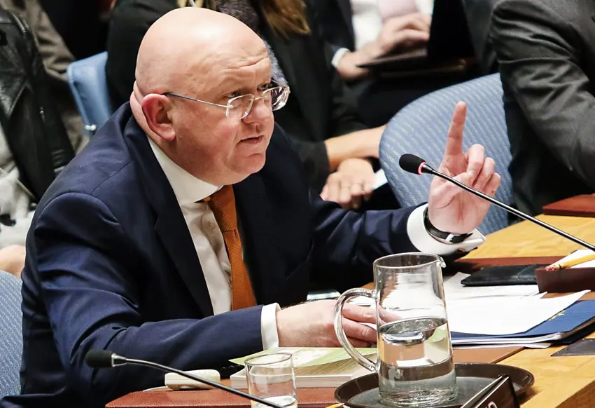 ڤاسیلی نێبێنزیا لە سەرەتای دەستپێکردنی ئۆپراسیۆنی سەربازی تایبەتی ئۆکراین، زیانی گیانی هێزە چەکدارەکانی ئۆکراین ڕادەگەێنێت