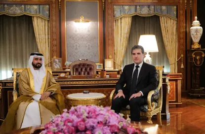 سەرۆکی ھەرێمی کوردستان، پێشوازی له‌ كونسووڵى گشتی نوێى ئیمارات كرد