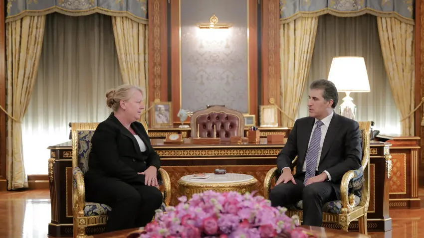 Nêçîrvan Barzanî û Balyoza Holanda pêwendiyên dualî gotûbêj kirin