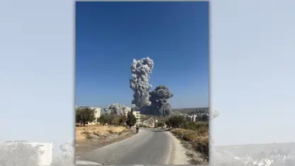 İdlib'de şiddetli patlama: Çok sayıda yaralı! 