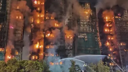 Hong Kong'da büyük yangın: 44 ölü, 29 yaralı! 