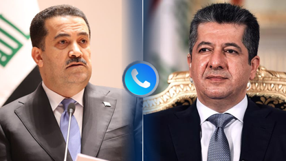 Irak Başbakanı ile Mesrur ​​Barzani telefonda görüştü