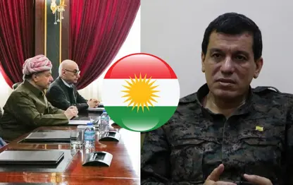 “Başkan Barzani'nin Temsilcisi Derbendi'nin Rojava ziyareti tarihidir”