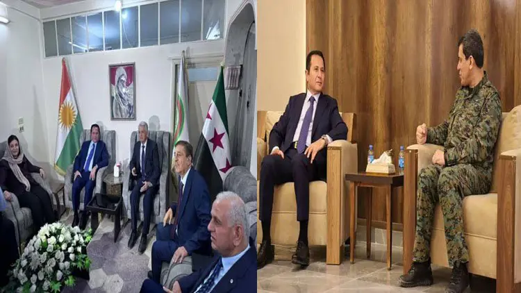 Çîftyurek li ser serdana nûnerê Serok Barzanî ya bo Rojavayê Kurdistanê daxuyanî da