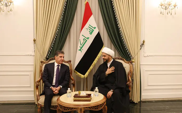 سەرۆکی هەرێمی کوردستان لەگەڵ ئەمینداری گشتی عەسائیبی ئەهلی حەق كۆبووه‌وه‌