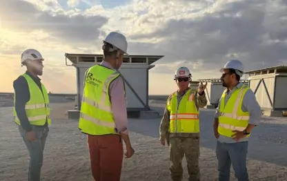 Rojava'da ilk Amerikan sirketi açildi