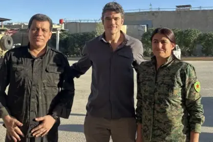 ABD terörle mücadele merkezi direktörü Rojava’yı ziyaret etti 